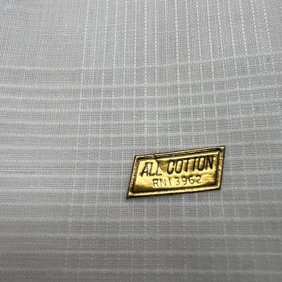 I. Shalom & Co Vintage Mens Handkerchiefs Cotton White Original Box 16 x 16 Set - Picture 2 of 5